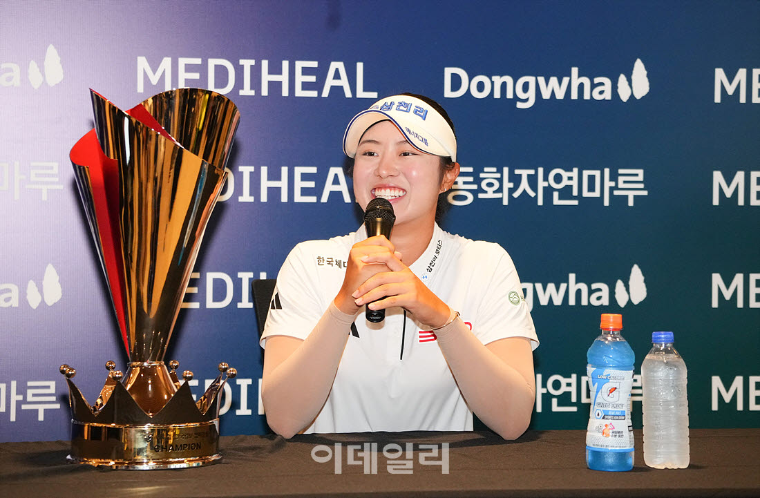 [포토]서교림,우승 공식 인터뷰