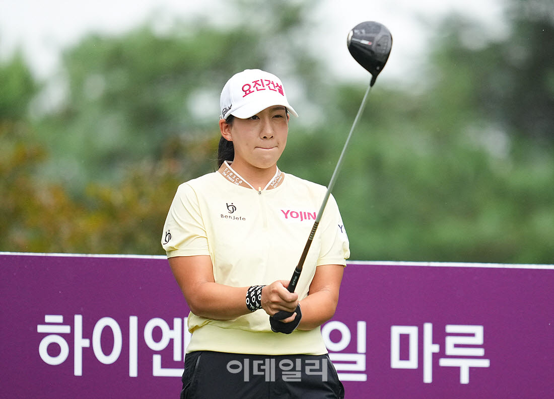[포토]홍지원,상위권 정조준