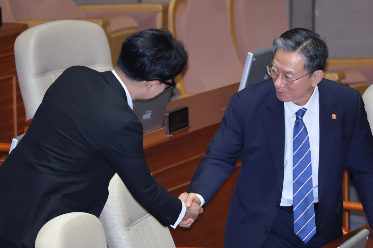 "진짜 작전 시작?" 한동훈, 정성호 사직서 제출에...