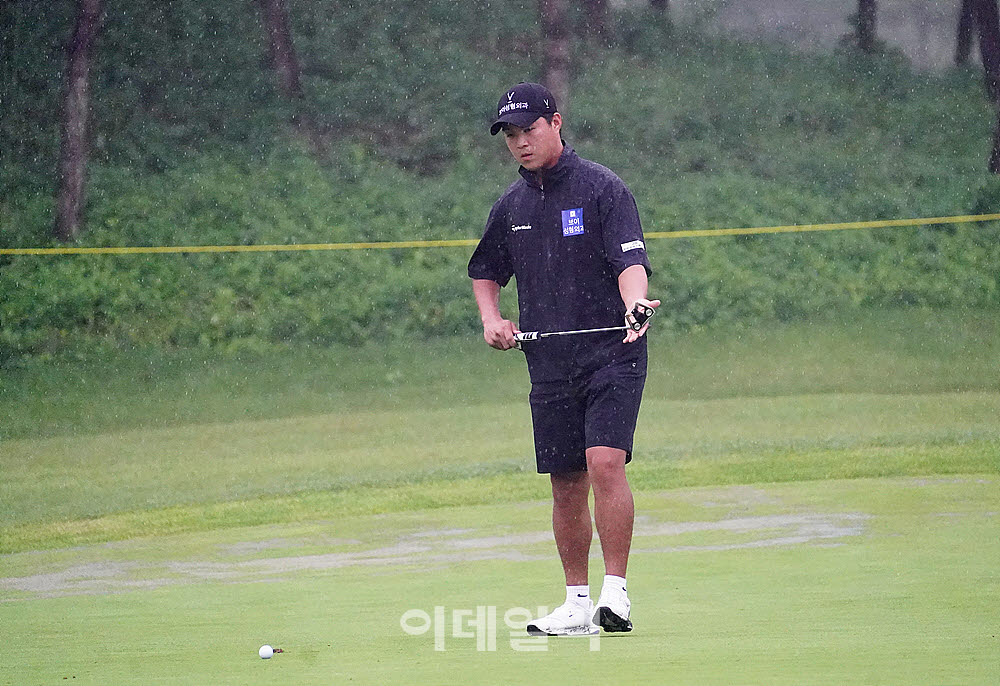 [포토] 김승민, 버디 기회 반드시 살린다