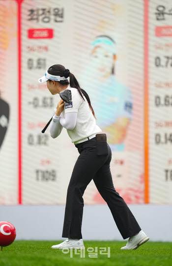 [골프IN화보] 최정원, BC카드 한경 KLPGA 챔피언십 경기 장면