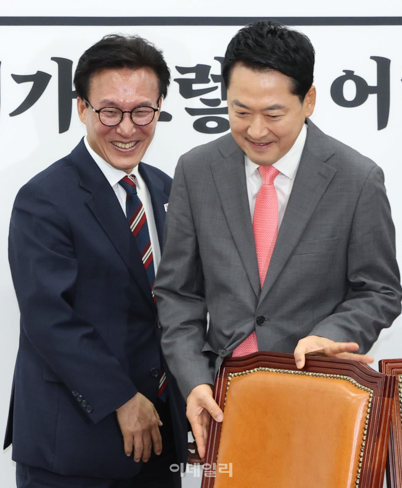 [포토]김민석 대표, '장동혁 대표 예방'