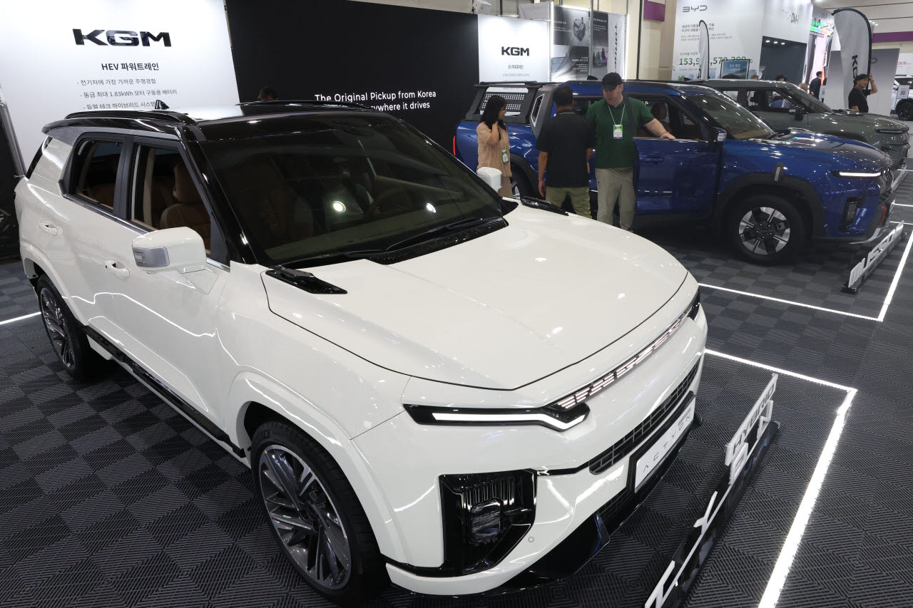 [포토]KGM, EV트렌드코리아 2026 참가