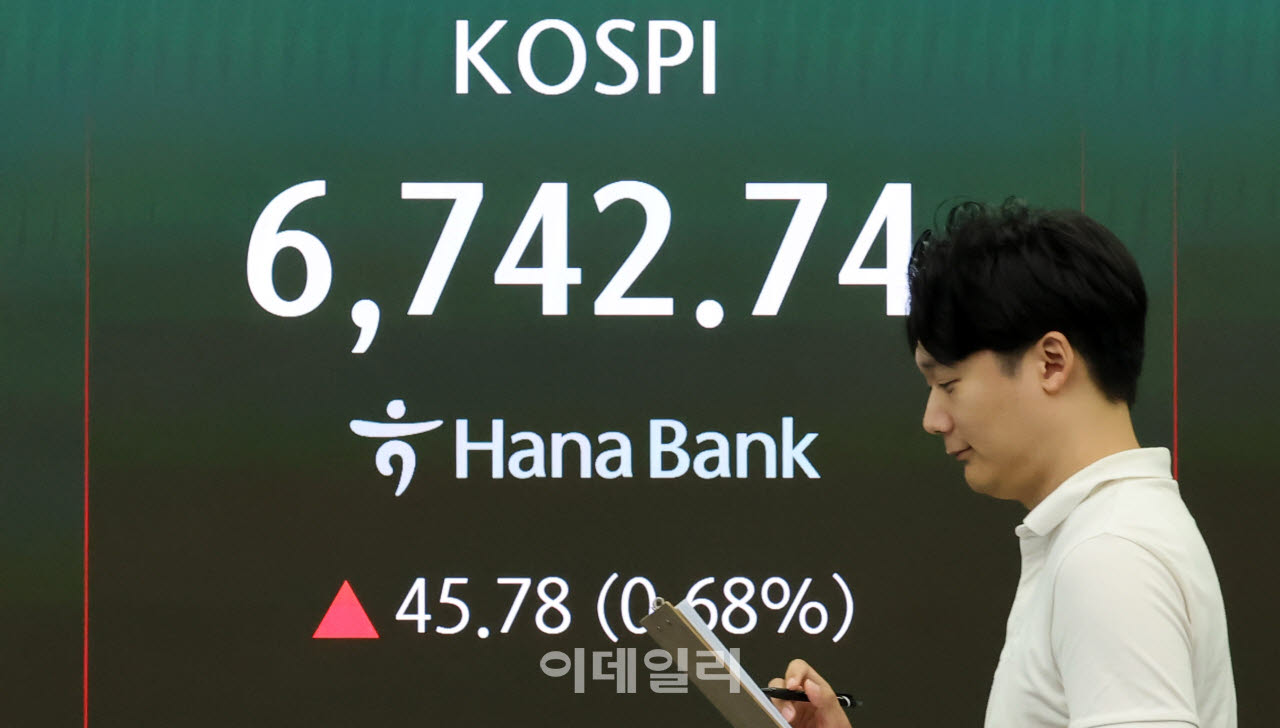 [포토]코스피 하루 만에 반등 성공