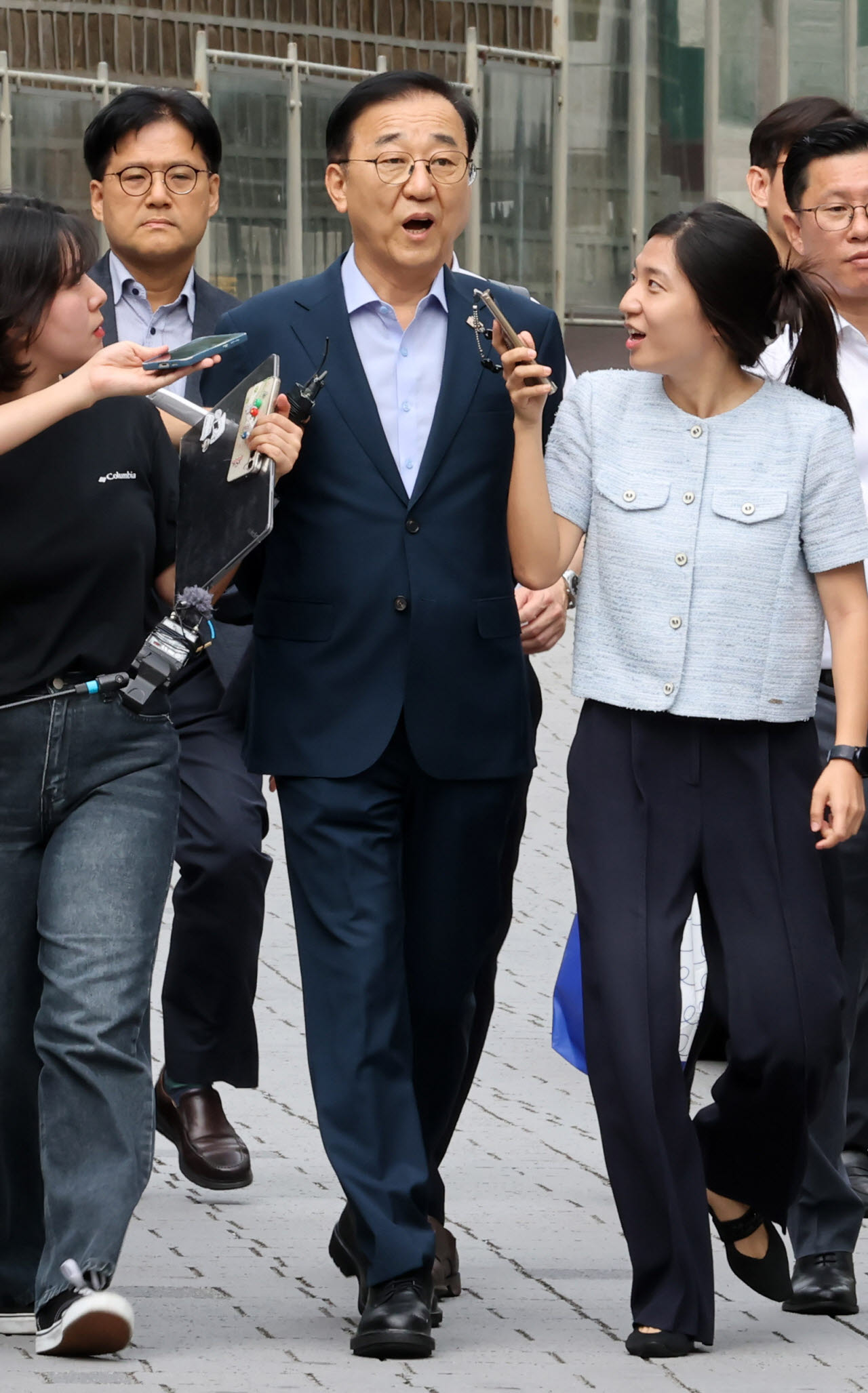 [포토]오세훈 시장과 2차회동 향하는 김윤덕 국토교통부 장관