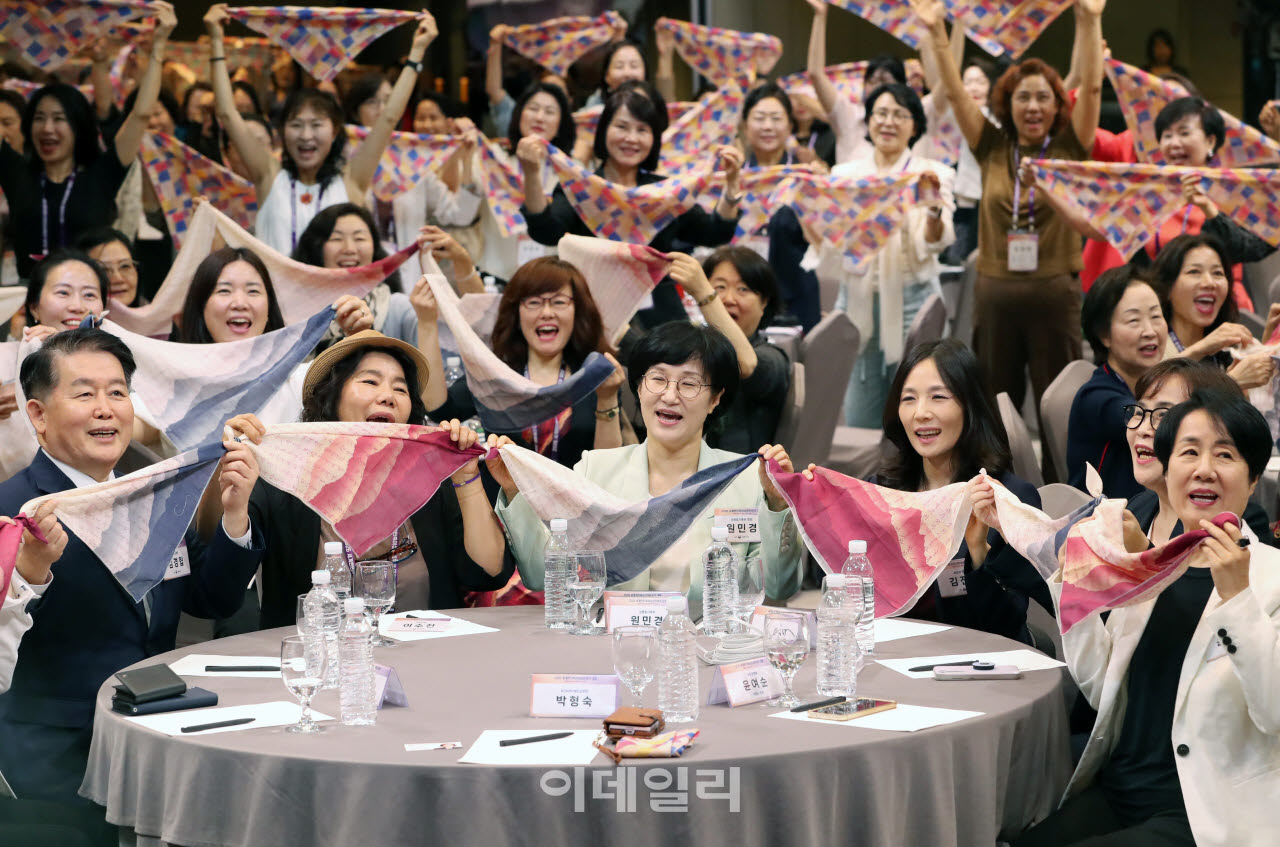 [포토] '세계한민족여성네트워크' 퍼포먼스