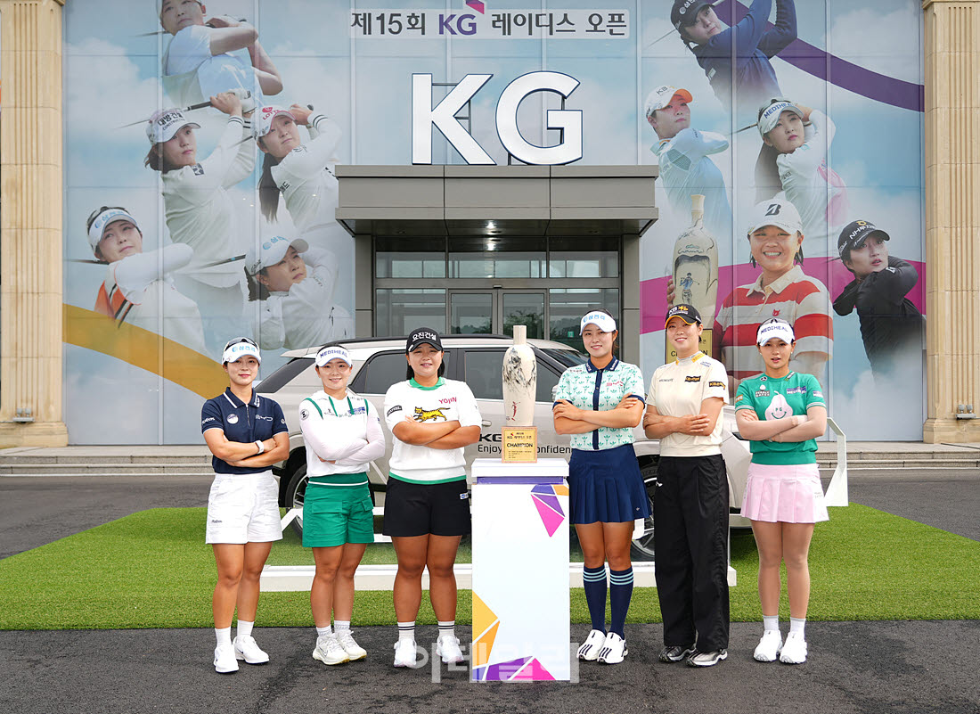 [포토]'제15회 KG 레이디스 오픈'치열한 승부의 시작