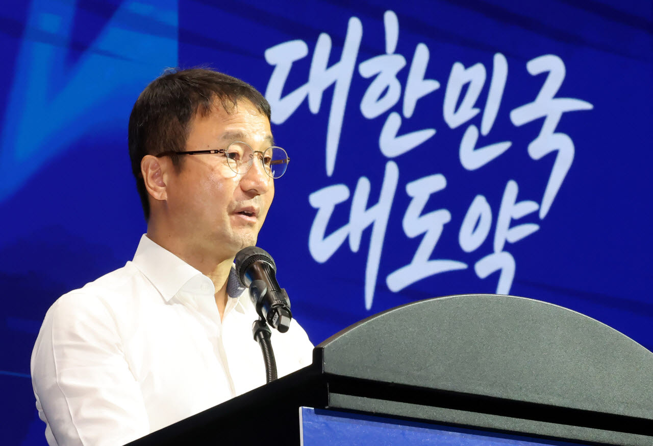 [포토]발언하는 한병도 더불어민주당 원내대표