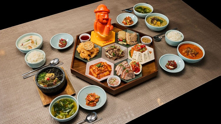 제주 드림타워, K푸드 한상차림 '코리안 플래터' 선봬