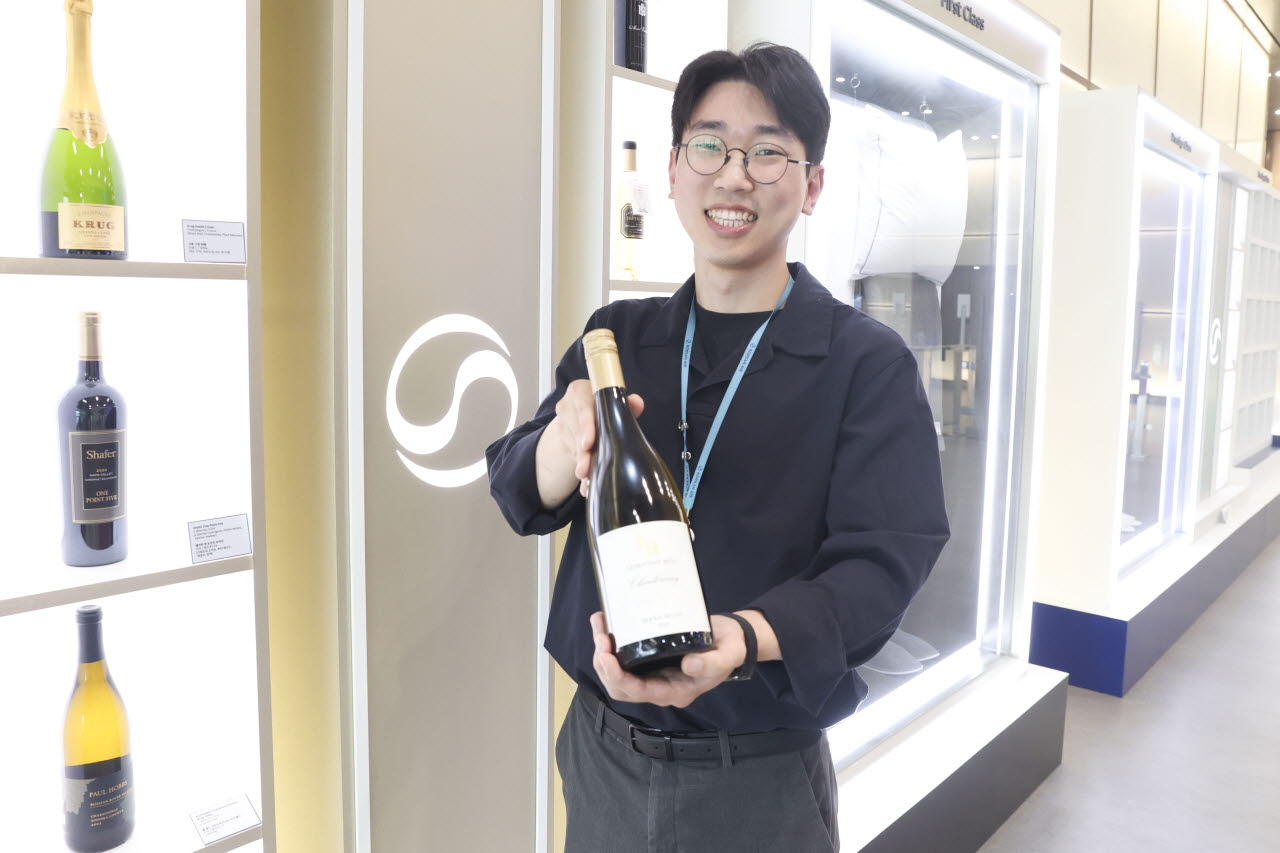 "기내에서 마신 그 와인, 세계적 소믈리에가 직접 고른 겁니다"
