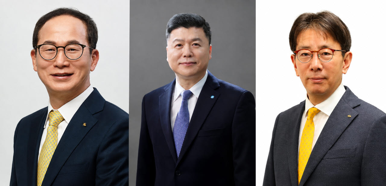 KB금융 차기 회장 후보, 양종희·권광석·이재근으로 압축