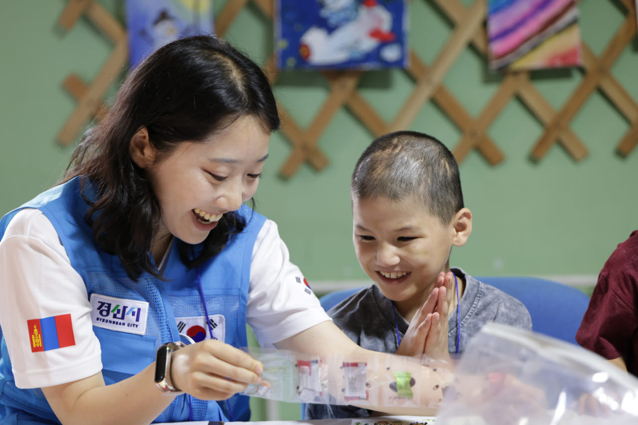 경산지역 대학생 22명, 몽골서 교육·환경 봉사활동