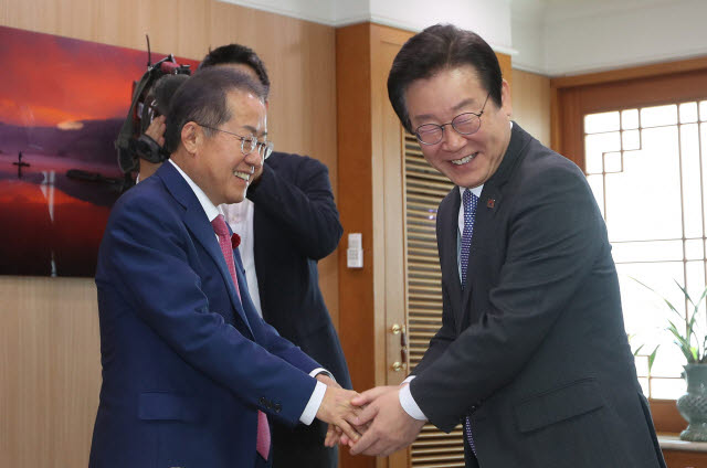 홍준표 “내가 李 정부에 아부?…사람을 어찌 보고”
