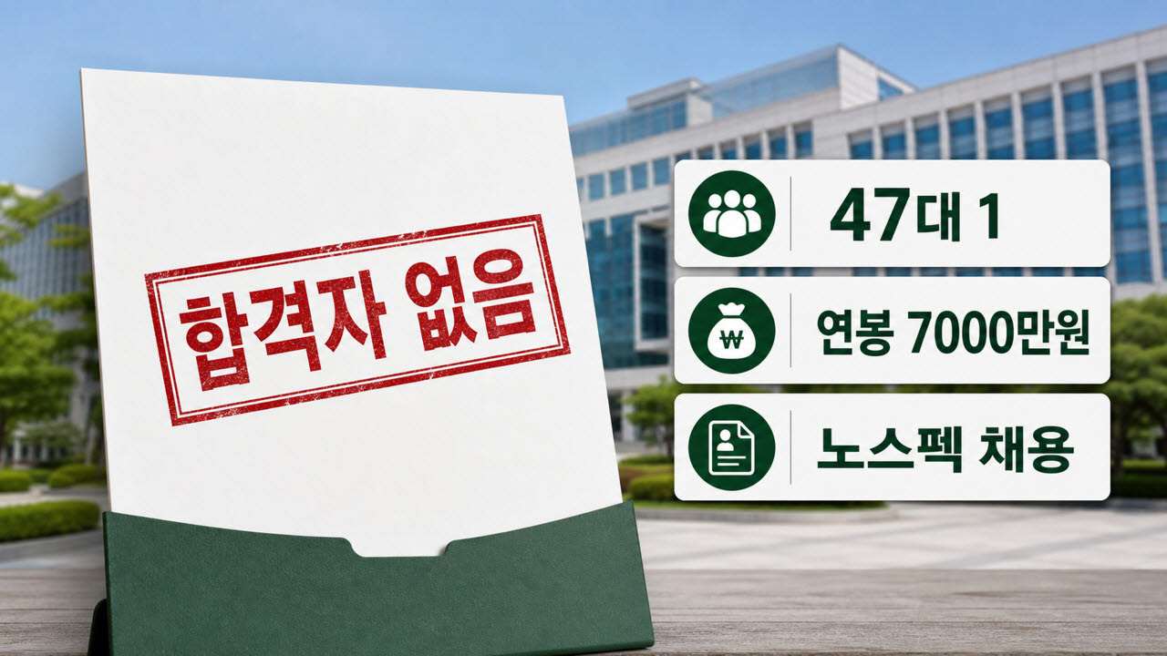 연봉 7천에 '노스펙' 청년특보, 47명 몰렸지만 "합격자 없음"