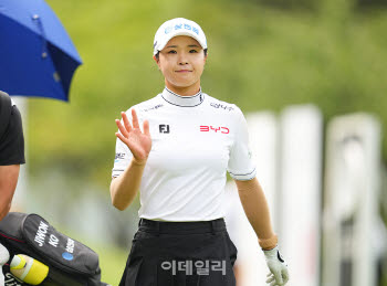  고지원, 3라운드 경기 장면 '제15회 KG 레이디스 오픈'