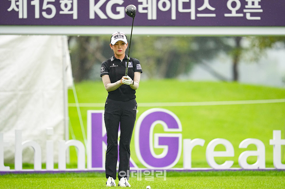 [골프IN화보] 현세린, 3라운드 경기 장면 '제15회 KG 레이디스 오픈'
