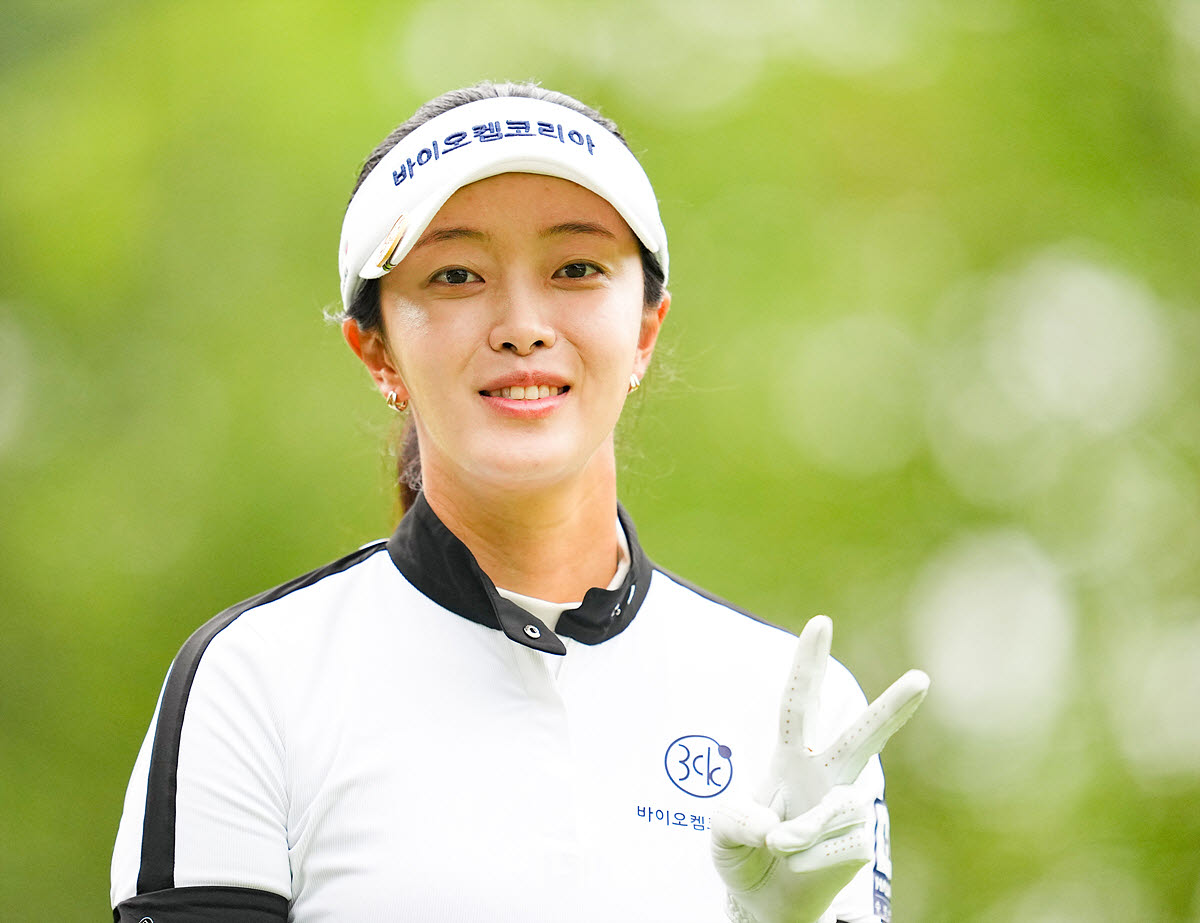 [골프IN화보] 윤혜림, 3라운드 경기 장면 '제15회 KG 레이디스 오픈'