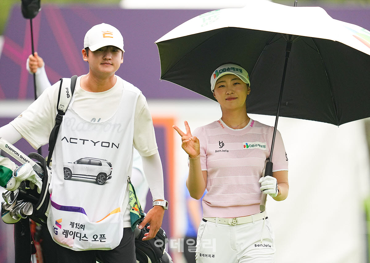 [골프IN화보] 한아름, 3라운드 경기 장면 '제15회 KG 레이디스 오픈'