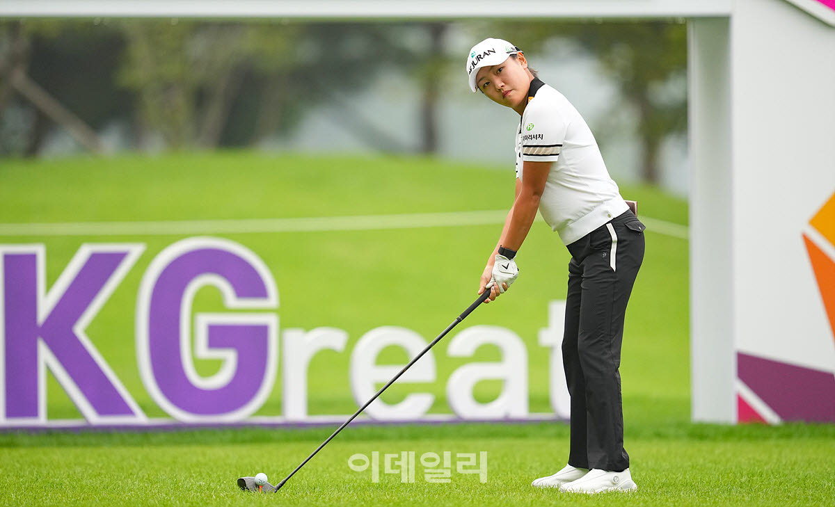 [골프IN화보] 조혜림, 3라운드 경기 장면 '제15회 KG 레이디스 오픈'