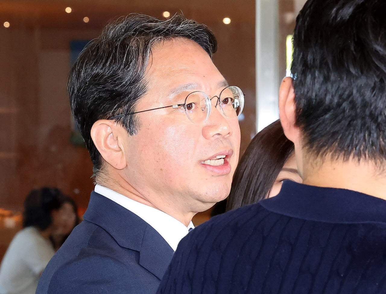 [포토]출근한 김승원 법무부 장관 후보자
