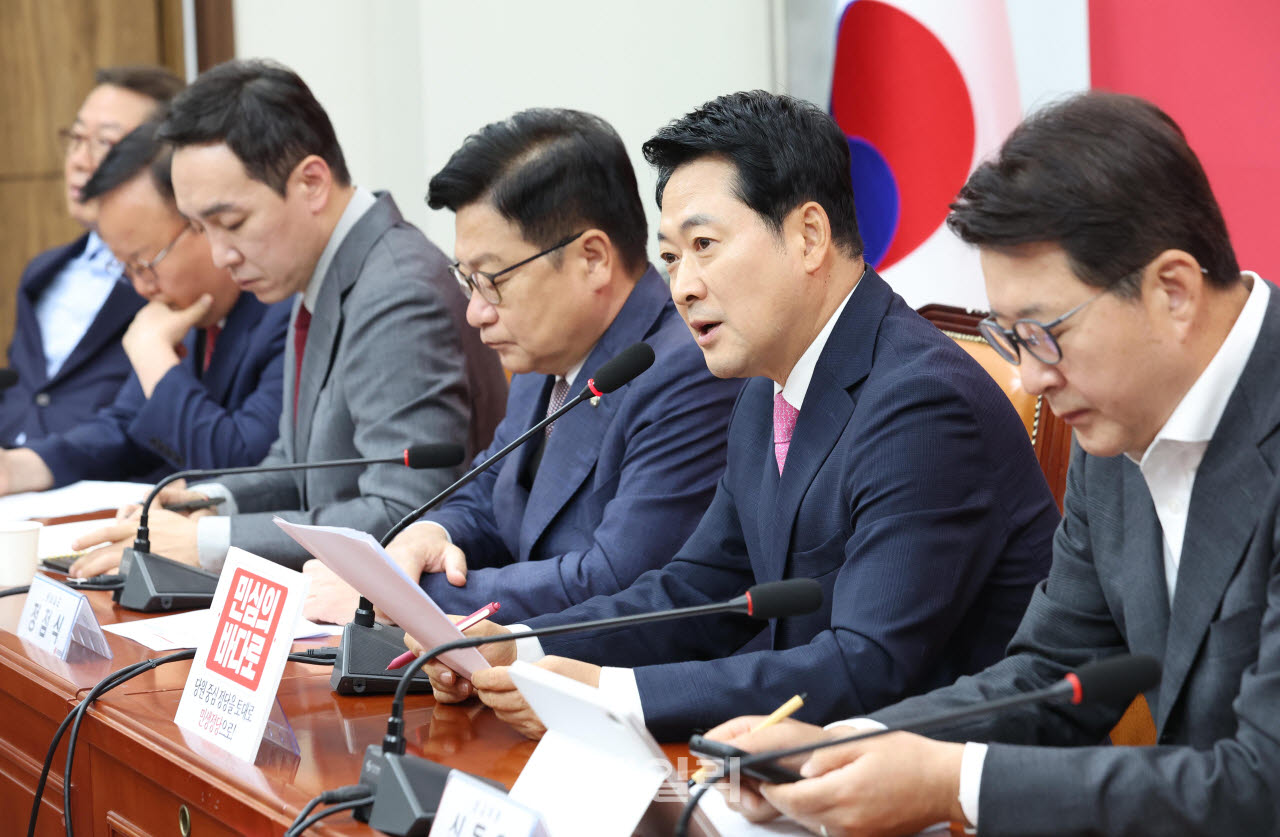 [포토]모두발언하는 장동혁 대표