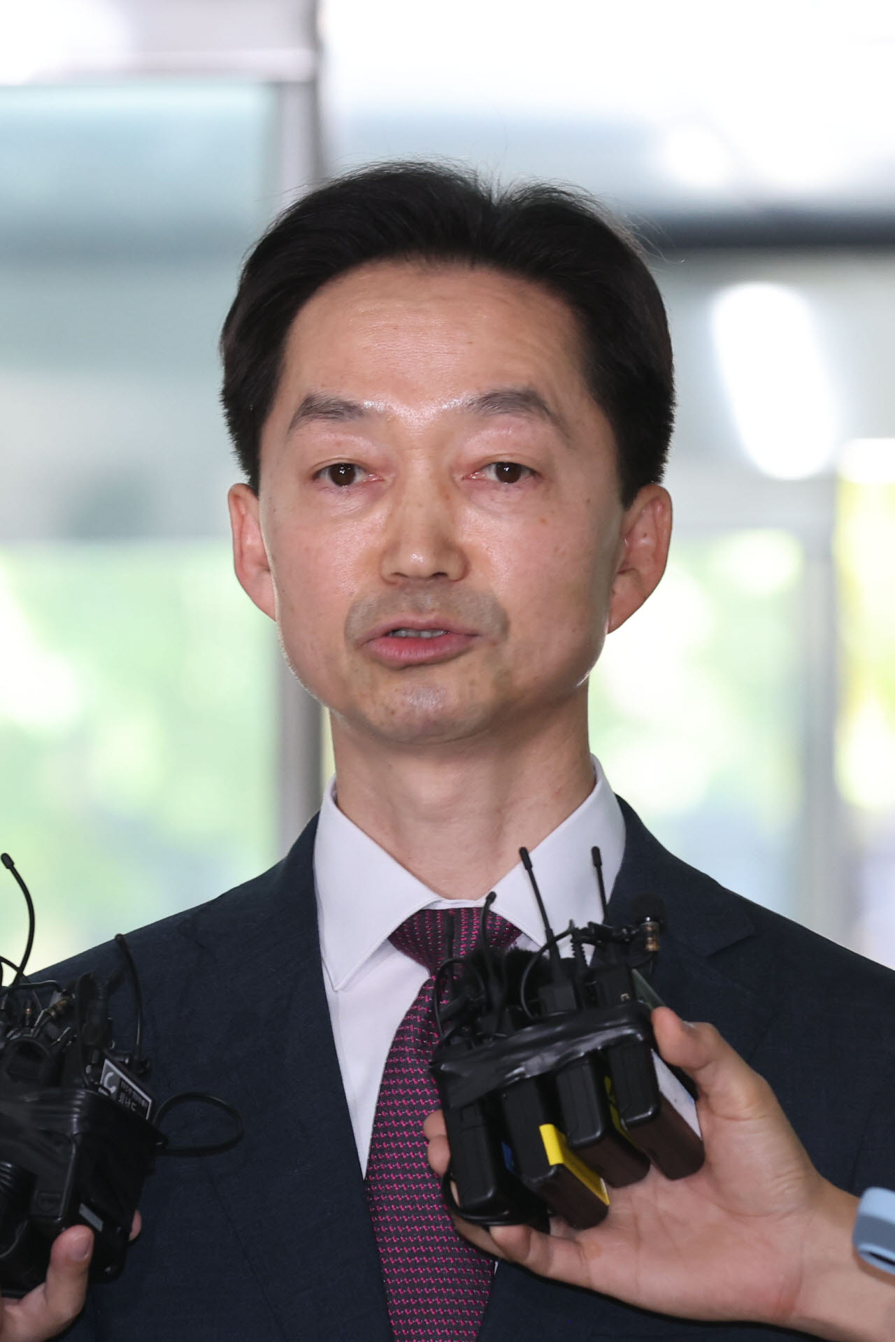 [포토]김지용 초대 중수청장 후보자, 지명 소감 표명