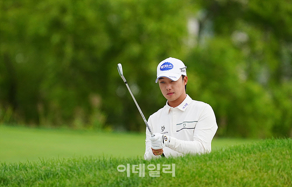 [포토] 송민혁, 비장하게 에이밍