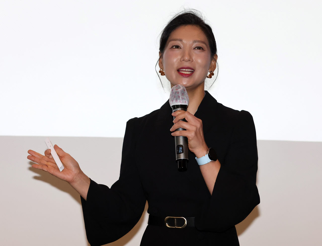 [포토]제13회 이데일리 글로벌 헬스케어 콘퍼런스에서 발표하는 김예영 삼성서울병원 국제협력파트장