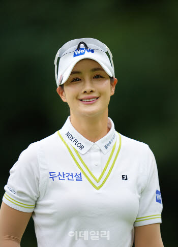  박결, KB금융 챔피언십 1라운드 경기 장면
