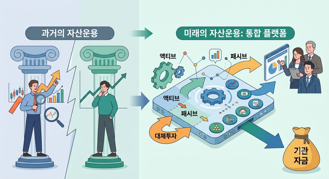 “액티브냐 패시브냐” 끝났다…기관 돈 잡는 ‘크로스플랫폼’ 경쟁