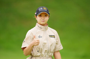 [골프IN화보] 이지민, KB금융 챔피언십 1라운드 경기 장면