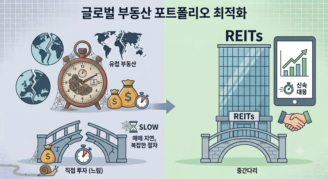 “부동산은 못 기다린다”…기관들, 리츠로 ‘빈틈’ 먼저 채운다