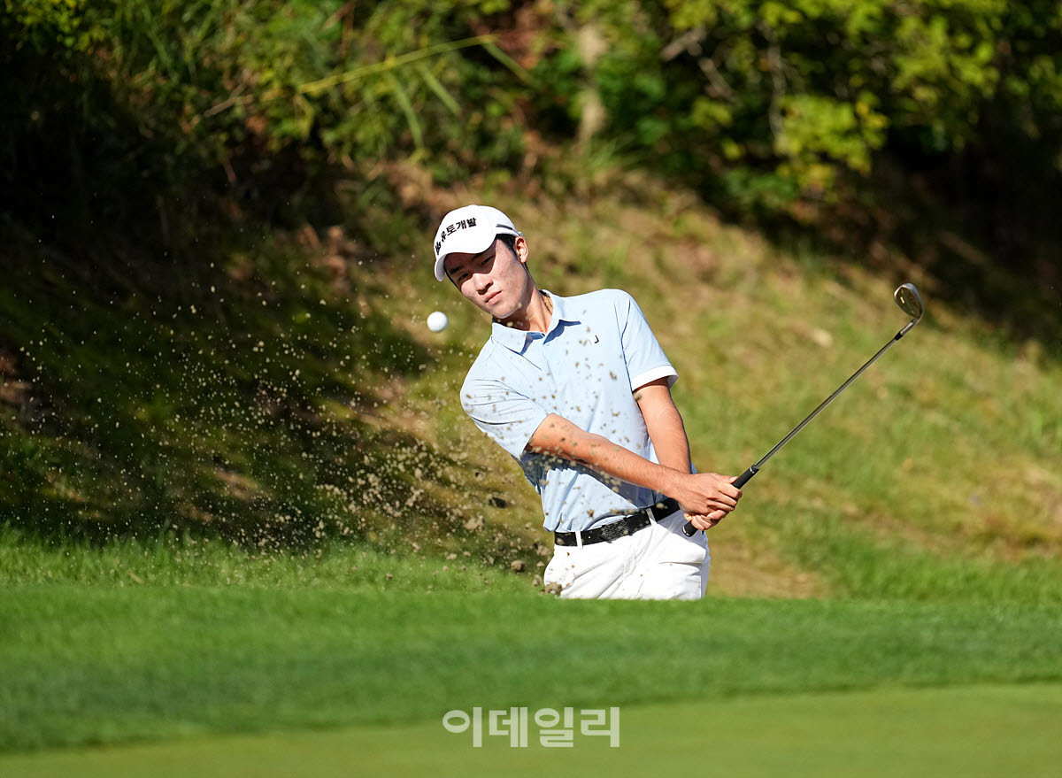 [포토]백승화,감각적인 벙커샷