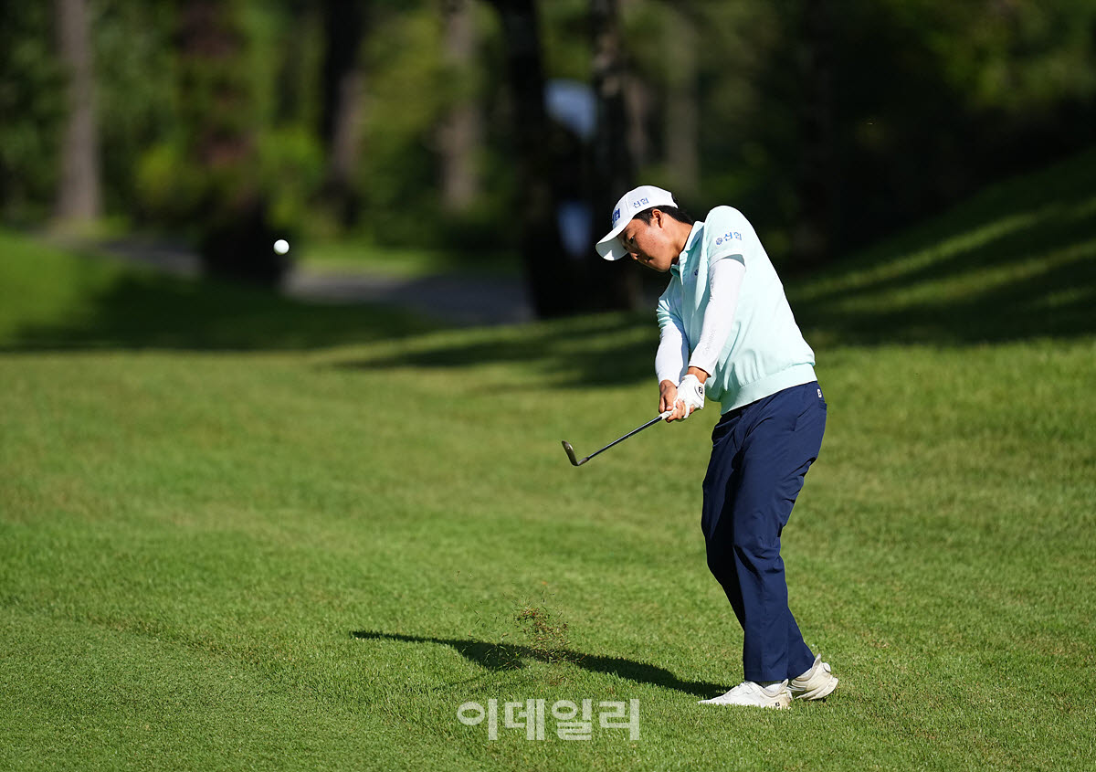 [포토]상현준,노련한 어프로치