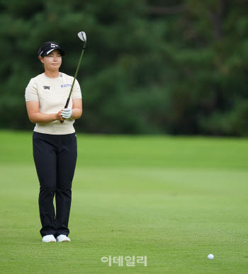  임희정, KB금융 챔피언십 3라운드 경기 장면