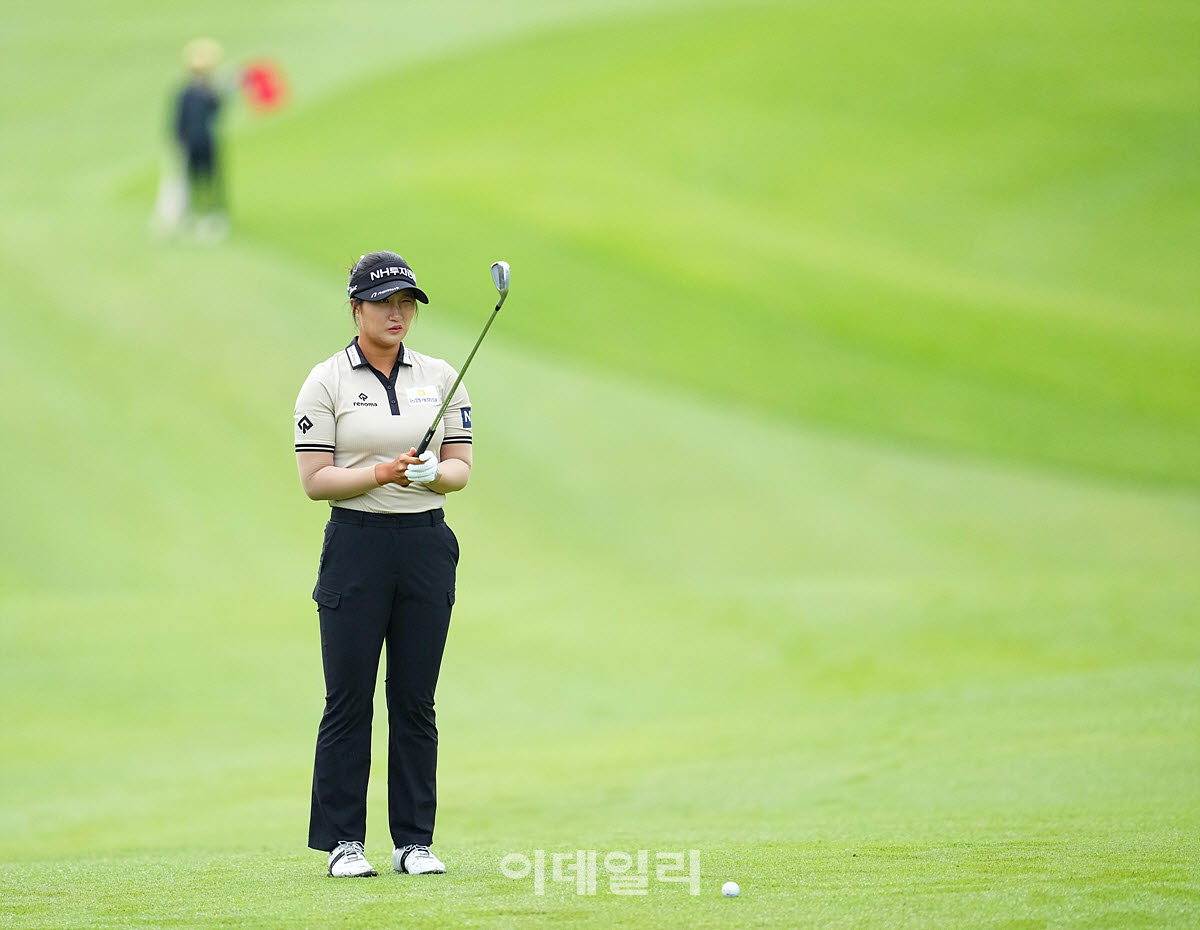 [포토]김시현,핀을 바로 노린다
