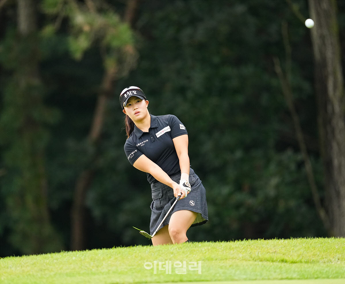 [골프IN화보] 고은혜, KB금융 챔피언십 3라운드 경기 장면