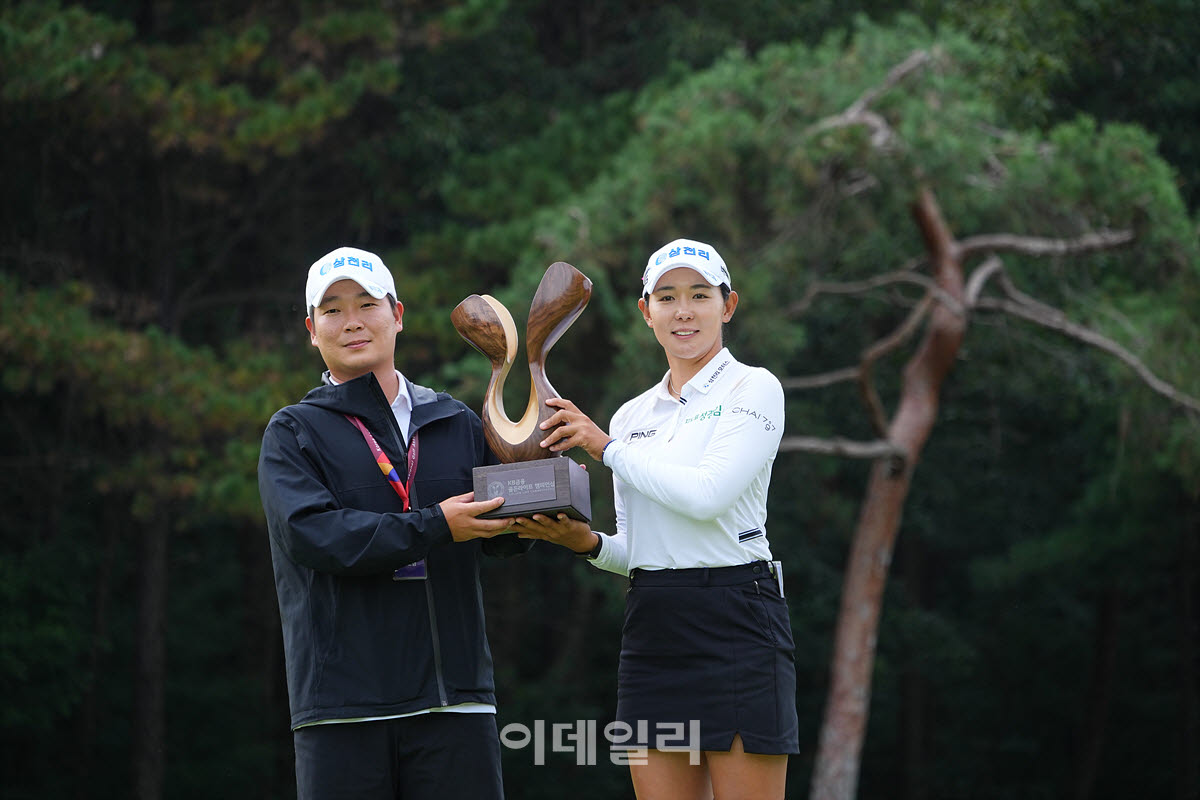 [포토]박보겸-오세진,함께 이룬 메이저 우승