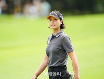 [골프IN화보] 전인지, KB금융 챔피언십 최종 라운드 '순위 대폭 상승'