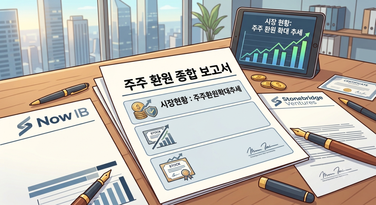 상장 VC 배당·소각 봇물…나우IB·스톤브릿지 쏘아올렸다[마켓인]