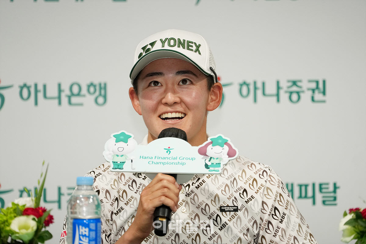[포토]이와이 아키,코스도 좋고 숙소도 최고에요