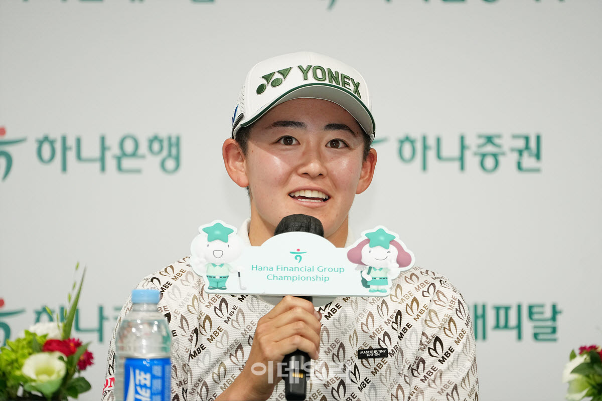 [포토]이와이 아키,우승하러 왔습니다