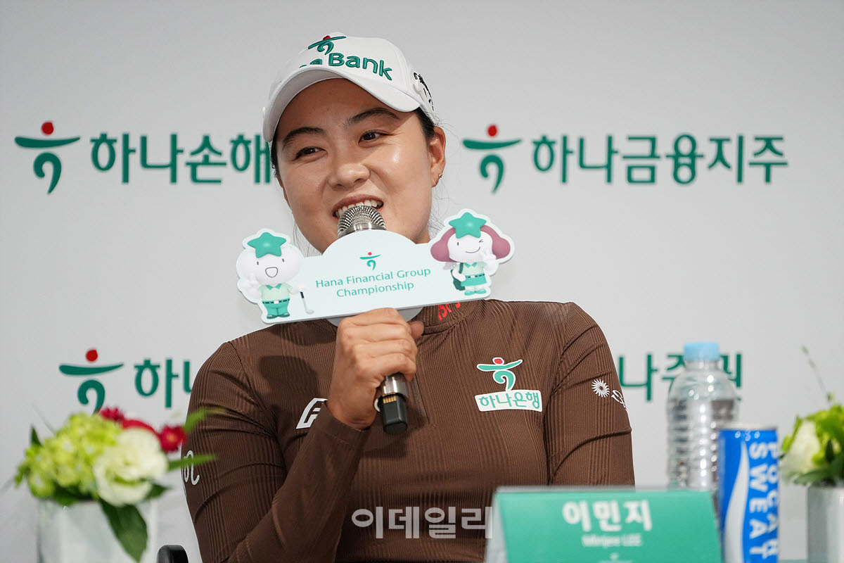 [포토]이민지,스폰서 대회 집중해야죠