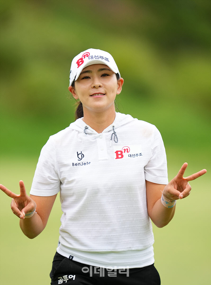 [포토]이지현,첫 우승 향한 쌍브이