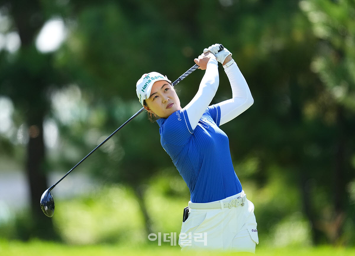 [포토]이민지,강력하게 티샷했다