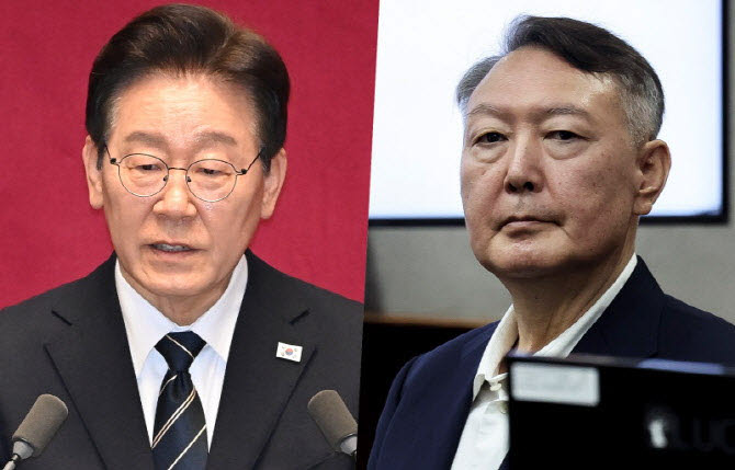 윤석열과 비슷해진 李지지율, 어디까지 떨어지나? [여론 뒤집기]