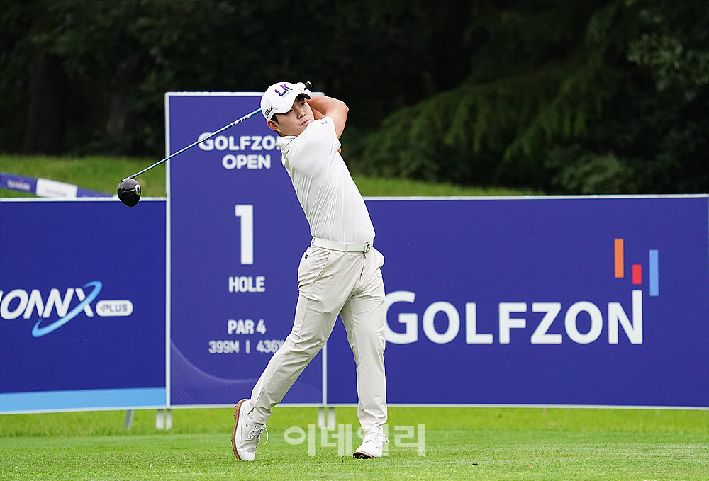 [포토] 김상현, 호쾌하게 날린 티샷