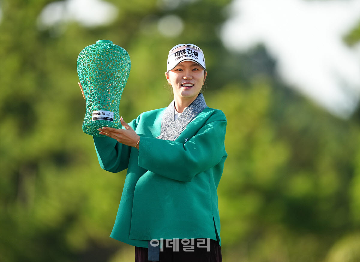 [포토]김민선,행복한 우승 미소