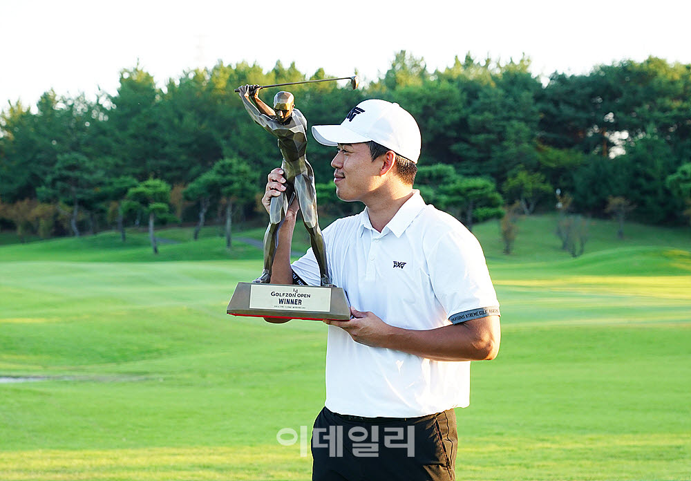 [포토] 신상훈, 통산 3승 달성