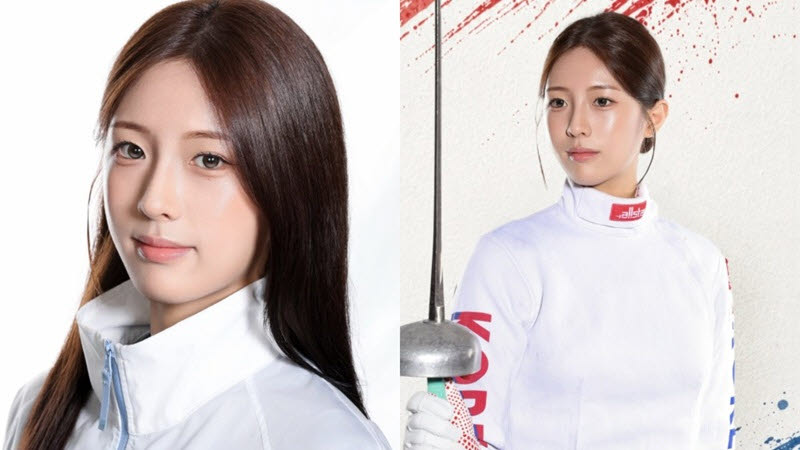 “AI처럼 완벽”…외신도 놀란 韓 20세 ‘펜싱 국대’  비주얼